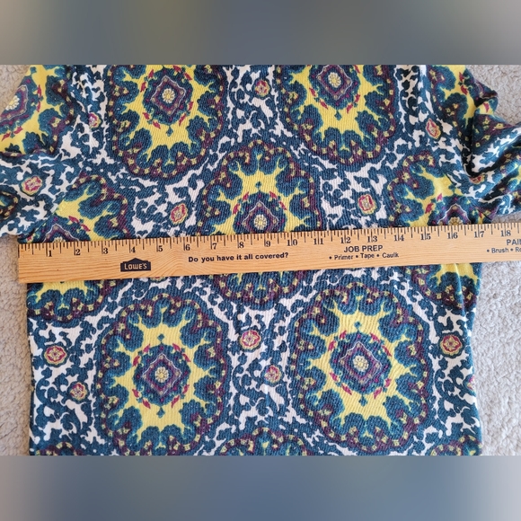 Talbots Colorful Pure Merino Wool Sweater Medium Petite - Picture 4 of 6